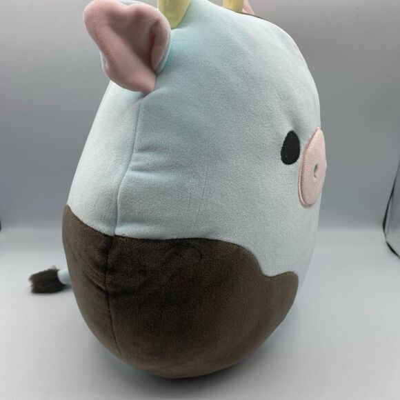 Squishmallows Cillian the Blue Cow 11" NWT Legendary Farm Barnyard Squad - Picture 7 of 7